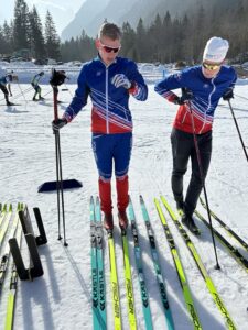 Skíðatest í Planica