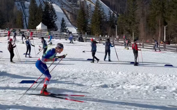 Fróði keppir í Planica 2024, 20 km F