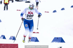 Kristrún Guðnadóttir keppir á sænska meistaramótinu í Falun 2026